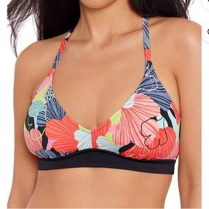 Avia Women’s Coral Reef V Neck Top with Y back Swimsuit